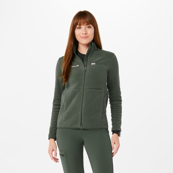 Figs Jackets & Blazers - Figs Women's Moss Fleece Jacket